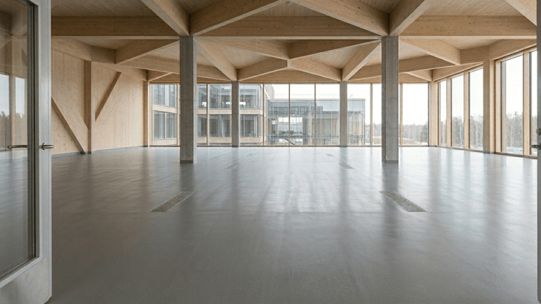 Polyuretaanilattia harmaa Helsinki